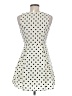 Freebird 100% Polyester Polka Dots Ivory Cocktail Dress Size M - photo 2