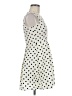 Freebird 100% Polyester Polka Dots Ivory Cocktail Dress Size M - photo 4