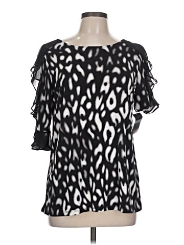Bold Elements Short Sleeve Blouse (view 1)