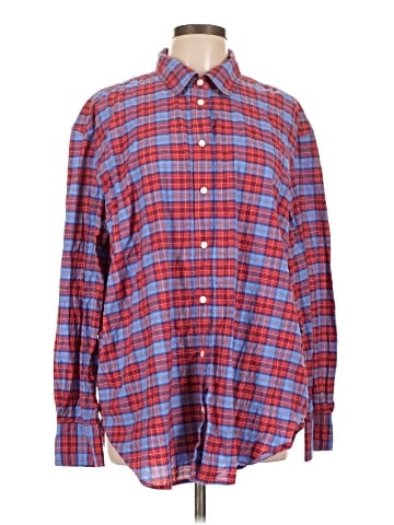 Gap Long Sleeve Button-Down Shirt (view 1)