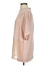 ASOS 100% Polyester Color Block Pink Short Sleeve Turtleneck Size 2 - photo 5