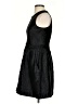 Theory Metallic Black Cocktail Dress Size 2 - photo 5