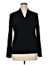 Talbots Black Long Sleeve Top Size XL - photo 1