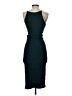 Topshop Solid Teal Cocktail Dress Size 4 - photo 2