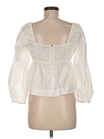 J.Crew 3/4 Sleeve Blouse (view 2)