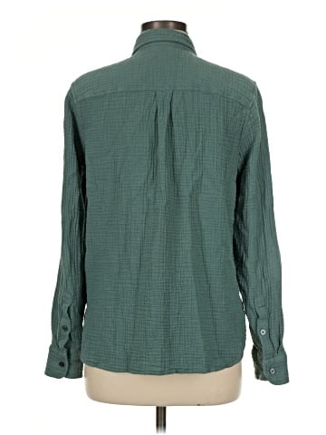 J.Crew Factory Store Long Sleeve Button-Down Shirt (view 2)