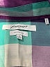 Foxcroft Color Block Purple 3/4 Sleeve Button-Down Shirt Size 6 - photo 7