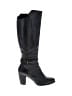 Ugg 100% Leather Black Boots Size 9 - photo 1