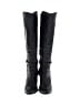 Ugg 100% Leather Black Boots Size 9 - photo 2