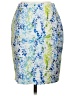 Ann Taylor Print Blue Casual Skirt Size 2 Petite - photo 1