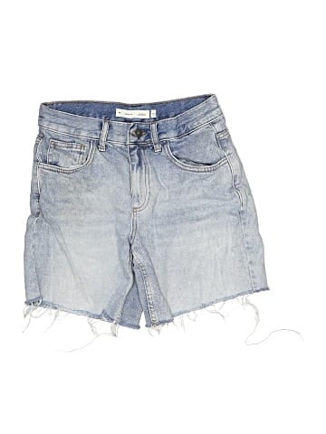 Subdued Denim Shorts (view 1)