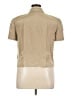 Talbots 100% Silk Solid Tan Silk Blazer Size 14 - photo 2