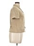 Talbots 100% Silk Solid Tan Silk Blazer Size 14 - photo 4