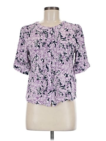 Liz Claiborne Short Sleeve Blouse (view 1)