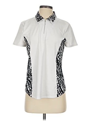 Zenergy by Chico's Short Sleeve Blouse (view 1)