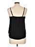 Eyeshadow 100% Polyester Black Sleeveless Blouse Size L - photo 2