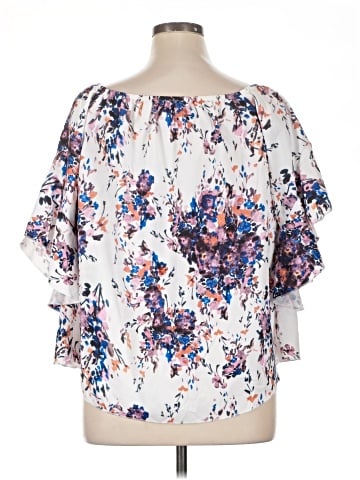 Unbranded Short Sleeve Blouse (view 2)