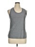 Athleta Gray Sleeveless T-Shirt Size 1X - photo 1