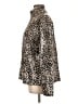Erin London Animal Print Gold Jacket Size L - photo 5