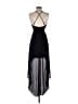 Express 100% Polyester Black Cocktail Dress Size 4 - photo 2