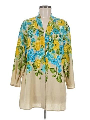 Susan Graver 3/4 Sleeve Blouse (view 1)