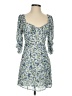 Cotton Candy LA Paisley Blue Cocktail Dress Size S - photo 1