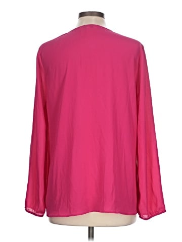 Black Rainn Long Sleeve Blouse (view 2)