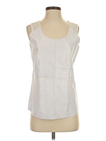 Ecru Sleeveless Blouse (view 1)