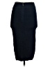 Reiss Solid Black Casual Skirt Size S - photo 2