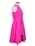 Adelyn Rae Solid Pink Cocktail Dress Size S - photo 4