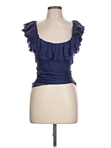 Lauren by Ralph Lauren Sleeveless Silk Top (view 1)