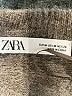 Zara Solid Gray Pullover Sweater Size M - photo 7