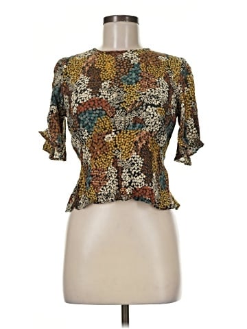 Pull&Bear Short Sleeve Blouse (view 1)