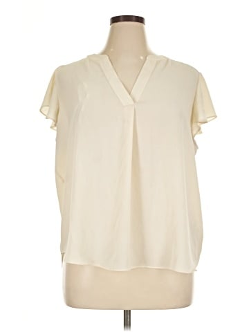Calvin Klein Short Sleeve Blouse (view 1)