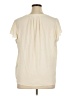 Calvin Klein Ivory Short Sleeve Blouse Size 1X - photo 2
