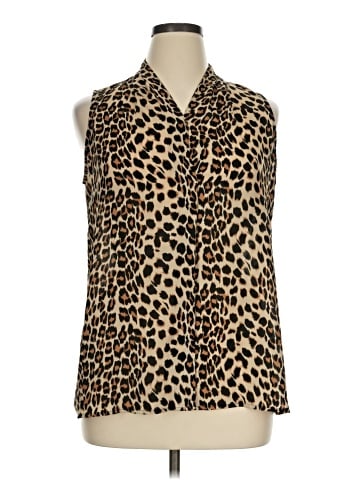 Roz & Ali Sleeveless Blouse (view 1)