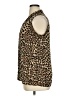 Roz & Ali 100% Polyester Animal Print Brown Sleeveless Blouse Size XL - photo 5