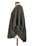 CAbi Metallic Gray Poncho Size L - photo 5
