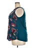Daniel Rainn 100% Rayon Teal Sleeveless Blouse Size 2X - photo 5