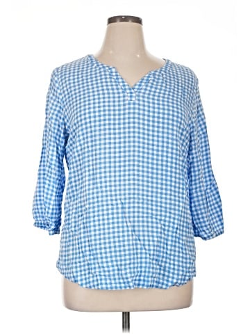 Croft & Barrow 3/4 Sleeve Blouse (view 1)