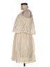 rue21 100% Polyester Ivory Cocktail Dress Size M - photo 5