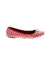 Tory Burch Checkered-gingham Pink Flats Size 9 1/2 - photo 1