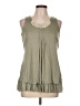 Kische Green Sleeveless Blouse Size L - photo 1