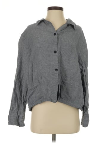 Eileen Fisher Long Sleeve Button-Down Shirt (view 1)