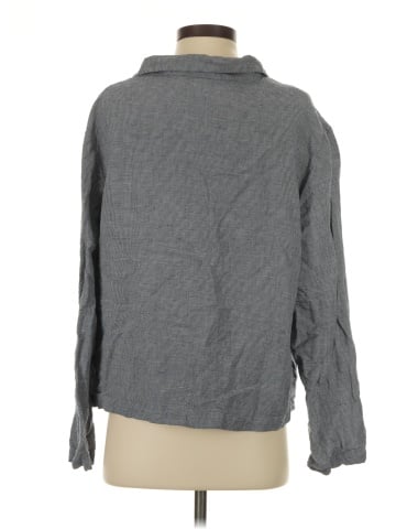 Eileen Fisher Long Sleeve Button-Down Shirt (view 2)
