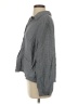 Eileen Fisher 100% Linen Gray Long Sleeve Button-Down Shirt Size P (petite) - photo 5