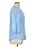 Croft & Barrow 100% Rayon Blue 3/4 Sleeve Blouse Size XL - photo 4