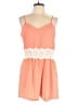 rue21 100% Polyester Orange Romper Size XL - photo 1