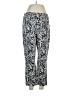 Soft Surroundings Paisley Silver Casual Pants Size M - photo 1