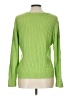 Talbots 100% Cotton Green Pullover Sweater Size L - photo 2